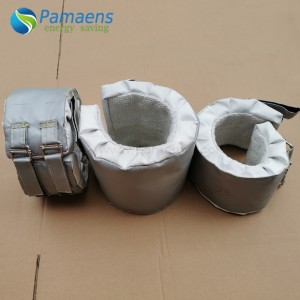 High Temperature Removable and Reusable Industrial Insulation Jacket Cover for Injection Machine