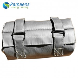Removable 90 Degree Elbow Tee Cover Insulation Flexible Insulation Jacket