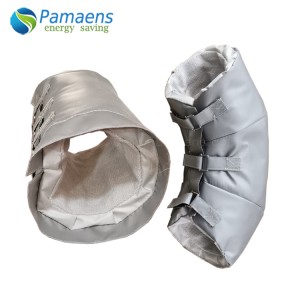 Removable Pipe Insulation Cover Elbow Tee Flexible Insulation Jacket