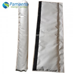 Removable Customized Easy to Install Cloth Insulating Jackets for Pipes and Tanks