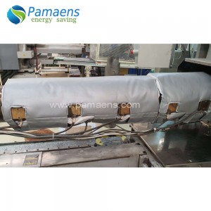 Injection Machine Thermal Insulation Jacket Cover with Temperature Resistance 600 deg C