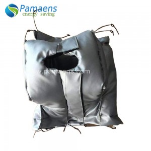 High Temperature Resistance Reusable and Removable Heating Insulation Cover For Valve Chinese Supplier