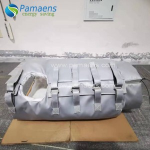 High Temperature Customized Steam Pipe Insulation Jacket Easy to Remove and Install