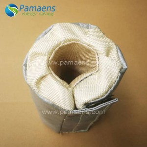 Customized 650 Deg C Alumina Silicate Fiber Pipe Insulation, One Year Warranty Made by Chinese Factory