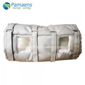 Insulation Jacket for Flanges, Bellow, Heaters and Pipes, Easy to Install and Remove