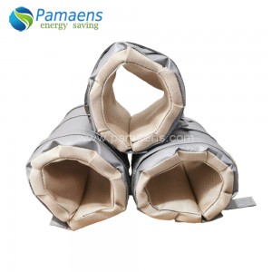 High Temperature Energy Saving Barrel Insulation Jackets, Easy to Install and Remove