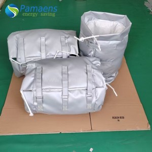 Removable Customized Easy to Install Thermal Insulating Jackets for Pipes Flanges and Elbow