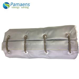 Removable and Reusable Heat Insulation Exhaust Pipe Cover