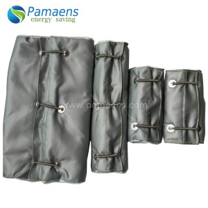 Reusable and Removable Heat Resistant Insulation Pipe Cover