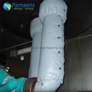 Reusable and Removable Heat Resistant Insulation Pipe Cover