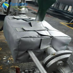 Water and Fire Proof Aerogel Vulcanizing Machine Insulation Cover Made in China
