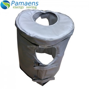 Customized Fiberglass Insulation Blanket for Drums, Tanks, Valves, Pipes, Flanges