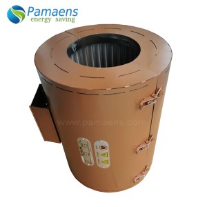 High Temperature 3KW, 4KW, 5KW 6KW 8KW Nano Infrared Band / Barrel Heater With Blower with One Year Warranty