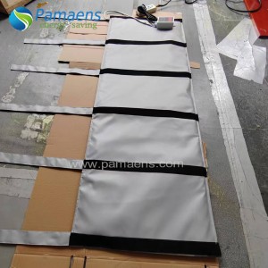 High Temperature Fire Proof Flexible Pipe Heating Jackets with Digital Adjustable Temperature Control