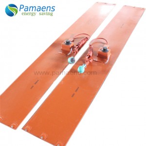 High heating efficiency custom silicone rubber flexible heater