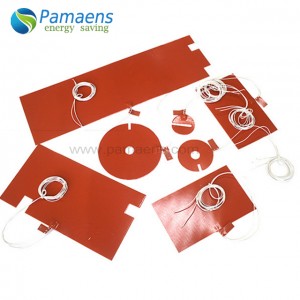 Self adhesive silicone heating pad