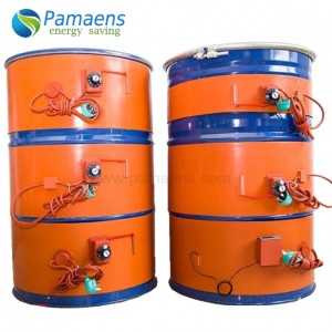 20L/200L Silicone Rubber Oil Drum Heater Belt with Thermostat