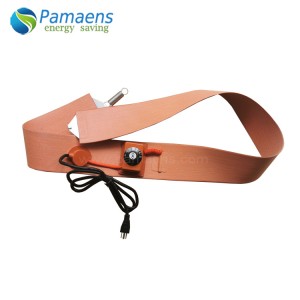 High Quality 4 x 70 Inch Silicone Heater Belt with Adjustable Thermostat Supplied by Manufacturer Directly