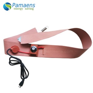 High Quality 4 x 70 Inch Silicone Heater Belt with Adjustable Thermostat Supplied by Manufacturer Directly