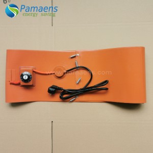 20L/200L Silicone Rubber Oil Drum Heater Belt with Thermostat