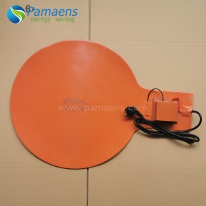 High Quality Flexible Silicone Rubber Heater Bottom Heater for Drum Chinese Factory Supplied