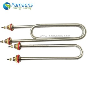 Factory Supplied Electric Water Tubular Heater, Heating Element Tubes OEM