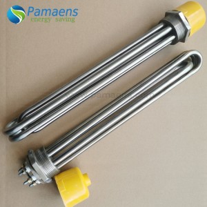 304 Stainless Steel Rod Water Electric Flange Immersion Tubular Heater with One Year Warranty