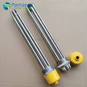 304 Stainless Steel Rod Water Electric Flange Immersion Tubular Heater with One Year Warranty